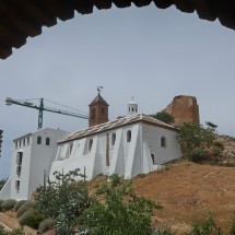Hermitage Ermita Virgen de Gracia on top of the mountain